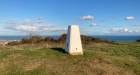 14: The second trig point has been painted white
