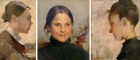 04: Three portraits by Helene Schjerfbeck (1833-1901)