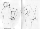 A shorter session of life drawing today