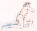 Life Drawing at The All Saints Centre, Lewes.