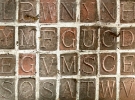Carved floor tiles
