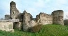 08: Today I took a ride to Pevensey Castle.